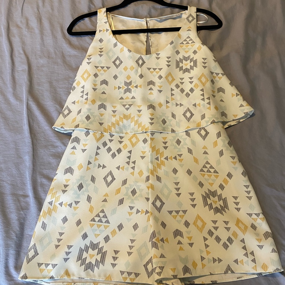 Zara Printed Romper